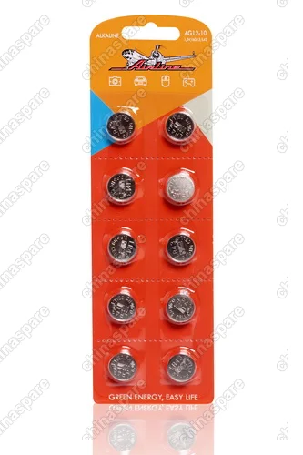 AG12-10 Батарейка AG12/LR43 щелочная 10 шт.