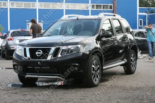 NTER565090 Решетка передняя мини низкая d60, Nissan Terrano 2014-