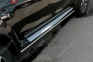 NTER805091 Пороги труба 75х42 овальная,Nissan Terrano 2014-