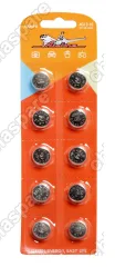 AG13-10 Батарейка AG13/LR44 щелочная 10 шт.