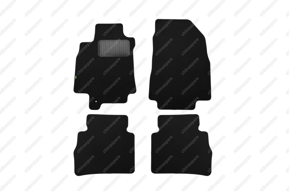 KLEVER02362101210kh Коврики в салон Klever Standard NISSAN Tiida 2004->, сед., 4 шт. (текстиль)