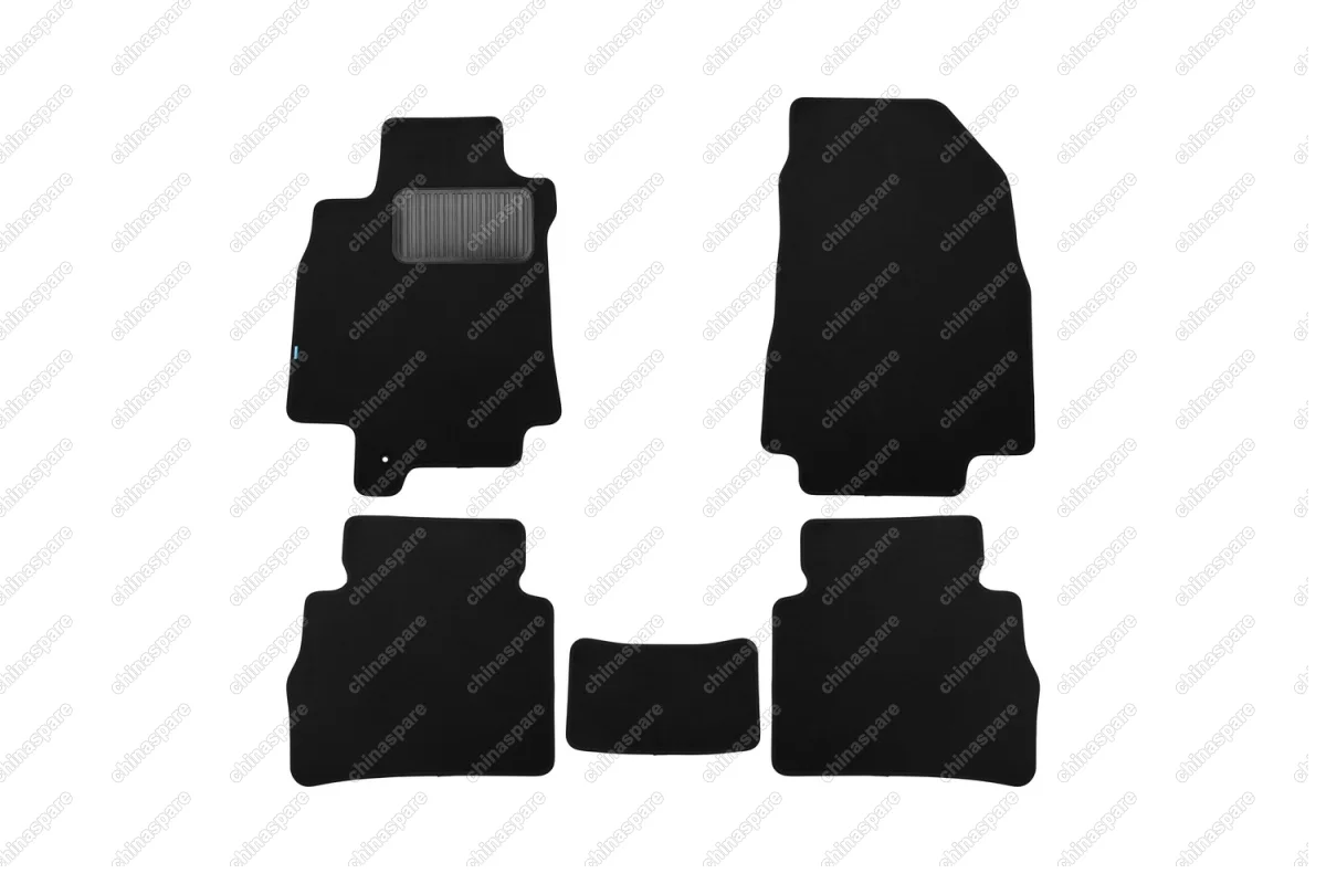 KLEVER03362122110kh Коврики в салон Klever Premium NISSAN Tiida 2004->, сед., 5 шт. (текстиль)