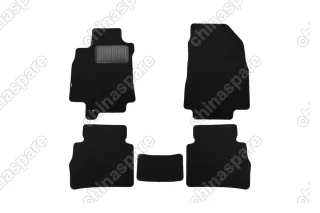 KLEVER03362122110kh Коврики в салон Klever Premium NISSAN Tiida 2004->, сед., 5 шт. (текстиль)