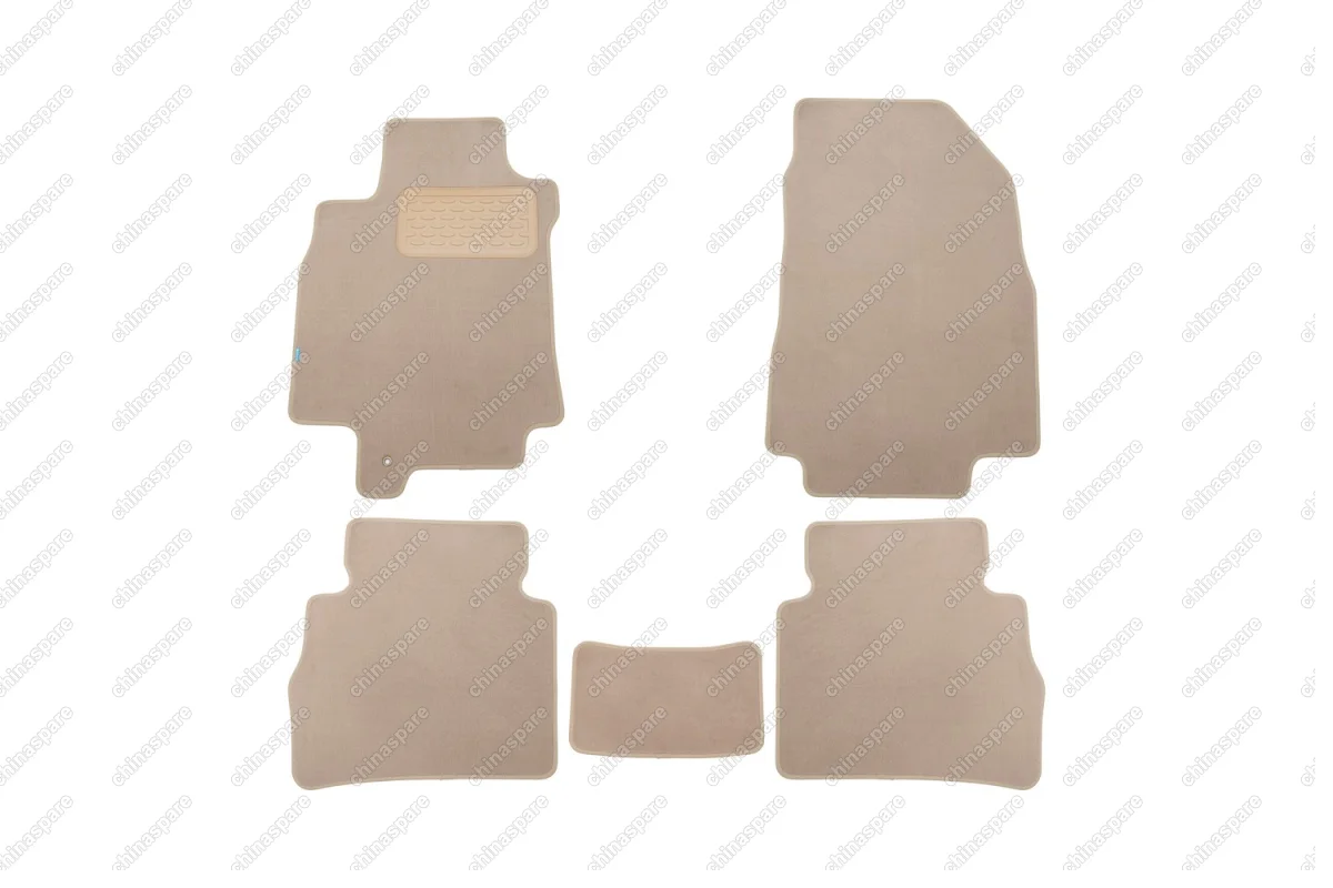 KLEVER04362122112kh Коврики в салон Klever Premium NISSAN Tiida 2004->, сед., 5 шт. (текстиль, бежевые)