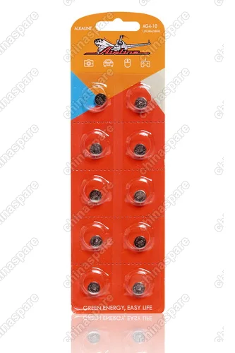 AG4-10 Батарейка AG4/LR626 щелочная 10 шт.