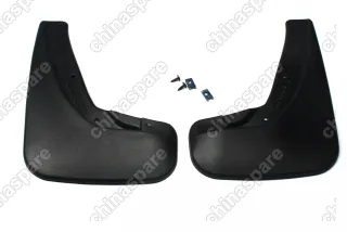 Брызговики задние (Комплект / Полиуретан) Chery Tiggo 2, 2017->