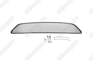 1392015151 Сетка на бампер внешняя для NISSAN Tiida 2015->, черн., 15 мм