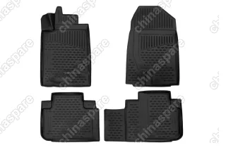 Коврики 3D в салон (Полиуретан/Комплект) Haval F7