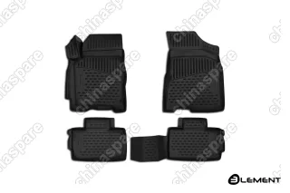 Коврики 3D в салон (Комплект/Полиуретан) Chery Tiggo 2, 2017->