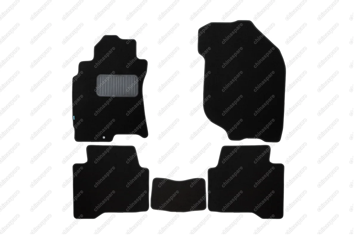 KLEVER03361322110kh Коврики в салон Klever Premium NISSAN X-Trail T30 2001-2007, кросс., 5 шт. (текстиль)