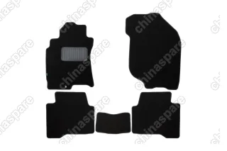KLEVER03361322110kh Коврики в салон Klever Premium NISSAN X-Trail T30 2001-2007, кросс., 5 шт. (текстиль)