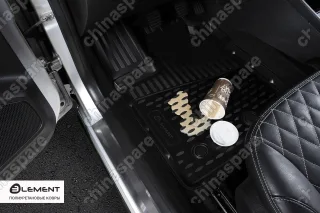 Коврик в багажник (Полиуретан) Hyundai Solaris, 2017->