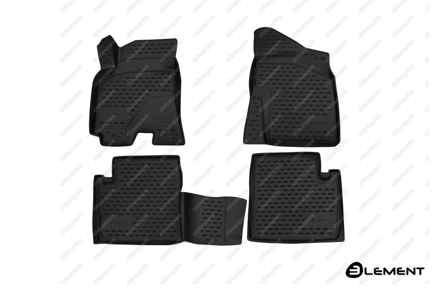 Коврики 3D в салон (Комплект/Полиуретан) Changan CS35 2013->