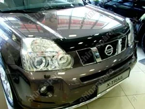 NLDSNIXTR0712 Дефлектор капота темный NISSAN X-TRAIL 2007-2014