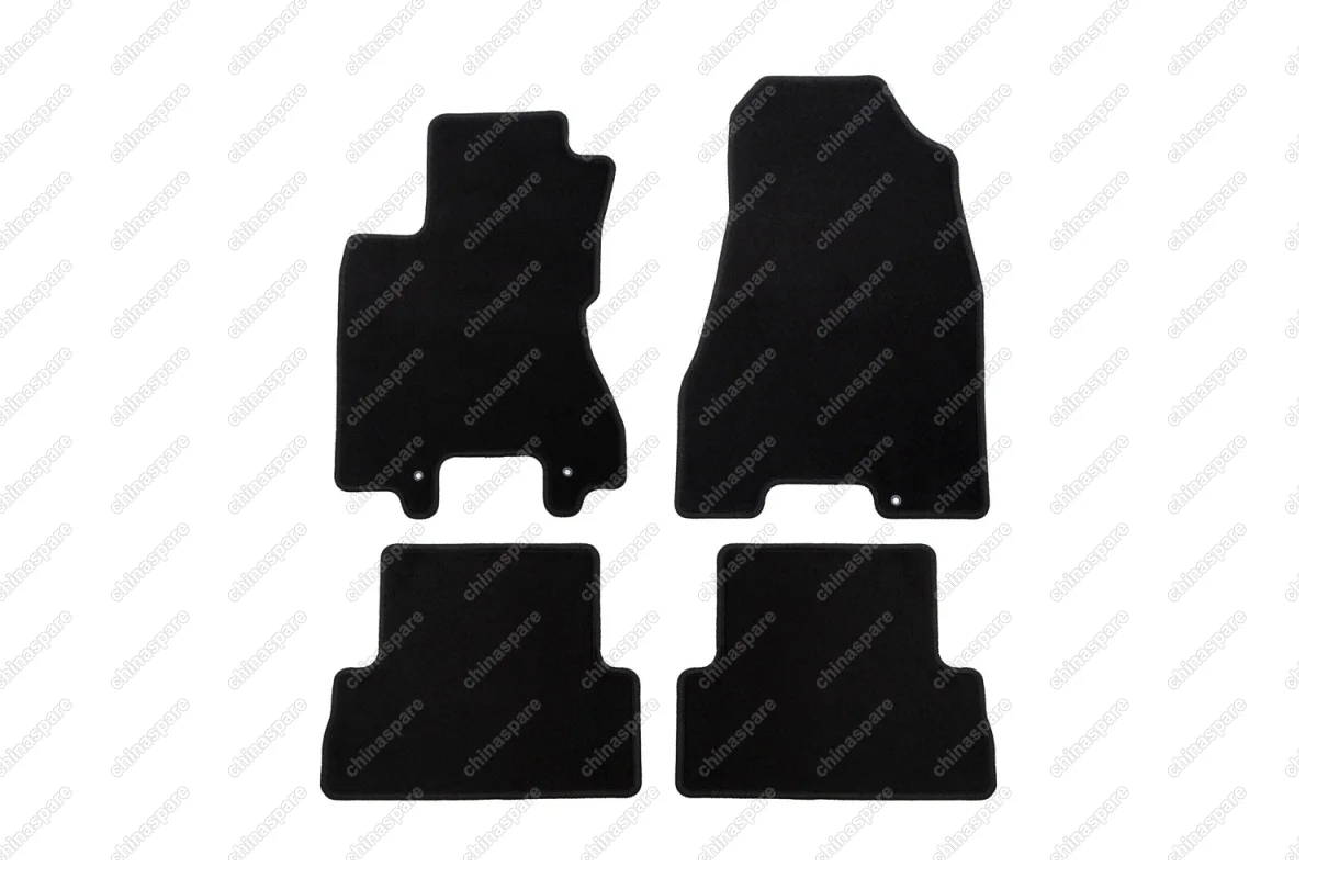 KLEVER01362001200k Коврики в салон Klever Econom NISSAN X-Trail T31 2007-02/2015, кросс., 4 шт. (текстиль)