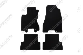 KLEVER01362001200k Коврики в салон Klever Econom NISSAN X-Trail T31 2007-02/2015, кросс., 4 шт. (текстиль)