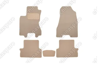 KLEVER04362022112kh Коврики в салон Klever Premium NISSAN X-Trail T31 2007-02/2015, кросс., 5 шт. (текстиль, бежевые)