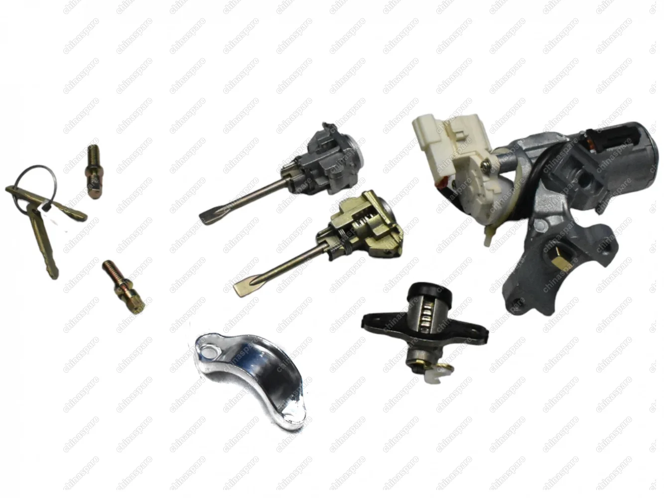 Замок зажигания с комплектом личинок Lifan Solano