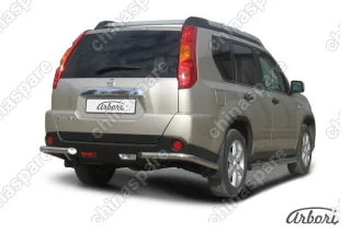 AFZDANXT12 Уголки d57 Arbori нерж. сталь для Nissan X-TRAIL 2007-2011