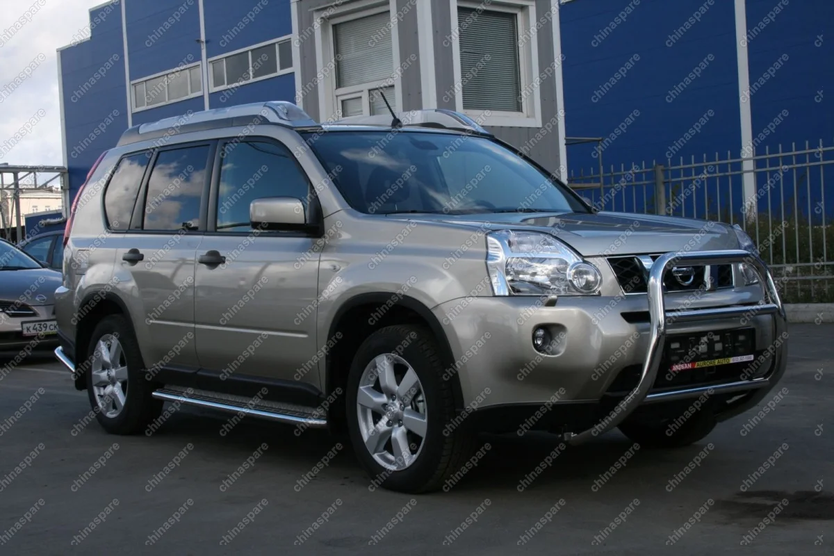 NXTR550499 Решетка передняя мини d 60 высокая "Nissan X-Trail" 2007-12/2010