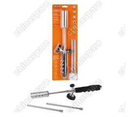 AGT-05 Газовая горелка на цанговый баллон, с трубными удлинителями сопла, анти-вспышка, ручной поджиг, 78*9*5 см