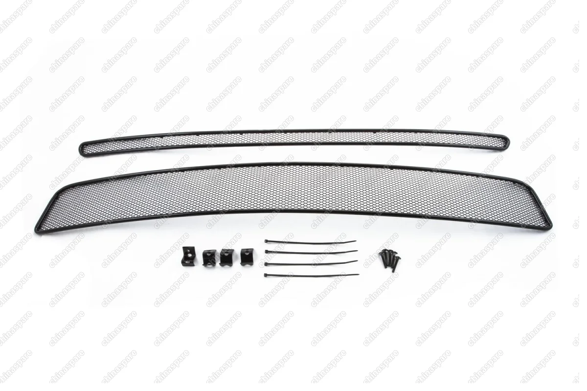 1392207101 Сетка на бампер внешняя для NISSAN X-Trail 2007-2010, 2 шт., черн., 10 мм