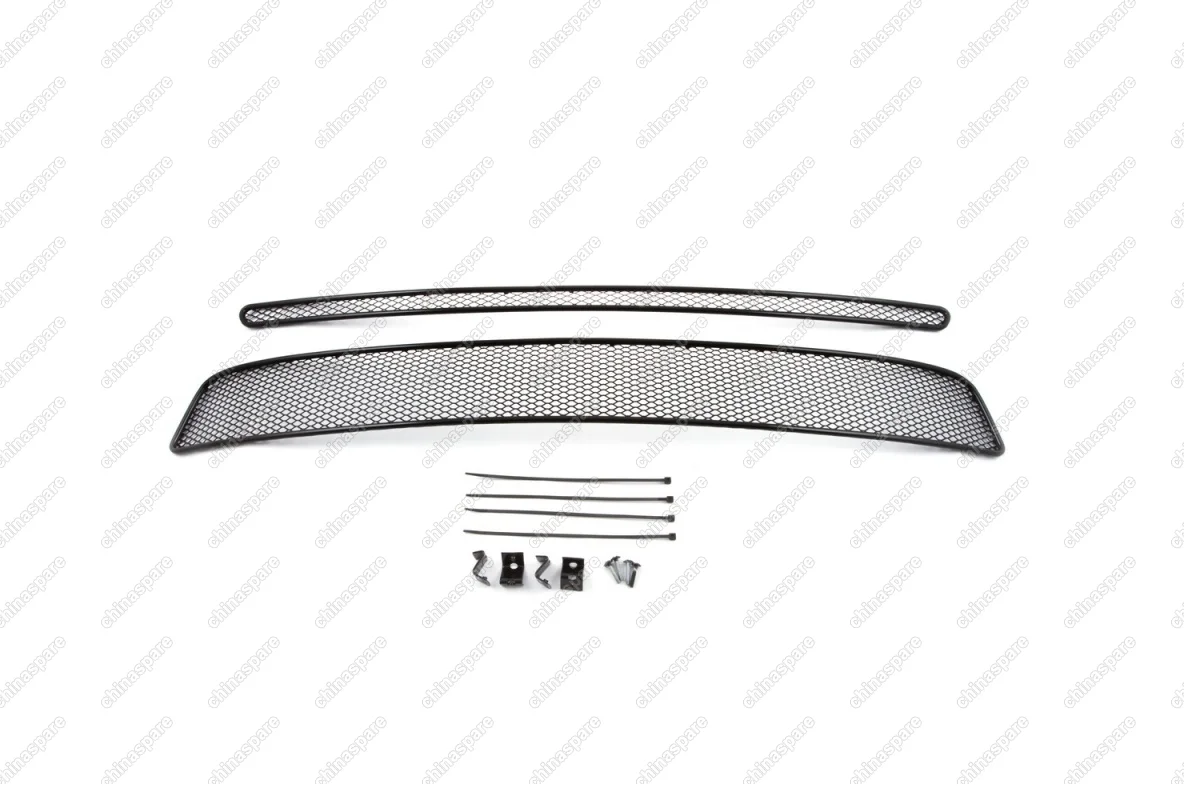 1392207151 Сетка на бампер внешняя для NISSAN X-Trail 2007-2010, 2 шт., черн., 15 мм