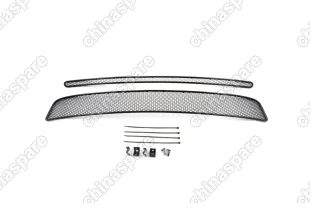 1392207151 Сетка на бампер внешняя для NISSAN X-Trail 2007-2010, 2 шт., черн., 15 мм