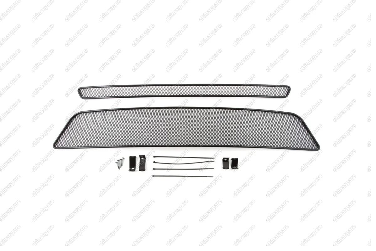 1390407101 Сетка на бампер внешняя для NISSAN X-Trail 2010-2015, 2 шт., черн., 10 мм