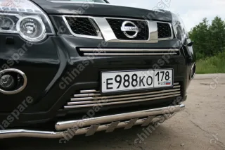 NXTR972191 Декоративный эл-т в/заборника d 16 ниж. (из 5 труб.) "Nissan X-Trail" 2011 (лок.сборка С-Пб) хром, NXTR.97.2191
