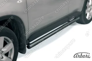AFZDANXT1107B Защита порогов d57 труба Arbori черн. для Nissan X-TRAIL 2011-2015