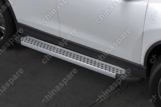 AFZDAALNXT1505 Комплект алюминиевых порогов Arbori Standart Silver 1700 для NISSAN X-Trail 2015-нв