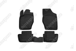 CARCRN00011 Коврики в салон CITROEN C4 01/2004-07/2008, 07/2008->, 4 шт. (полиуретан)