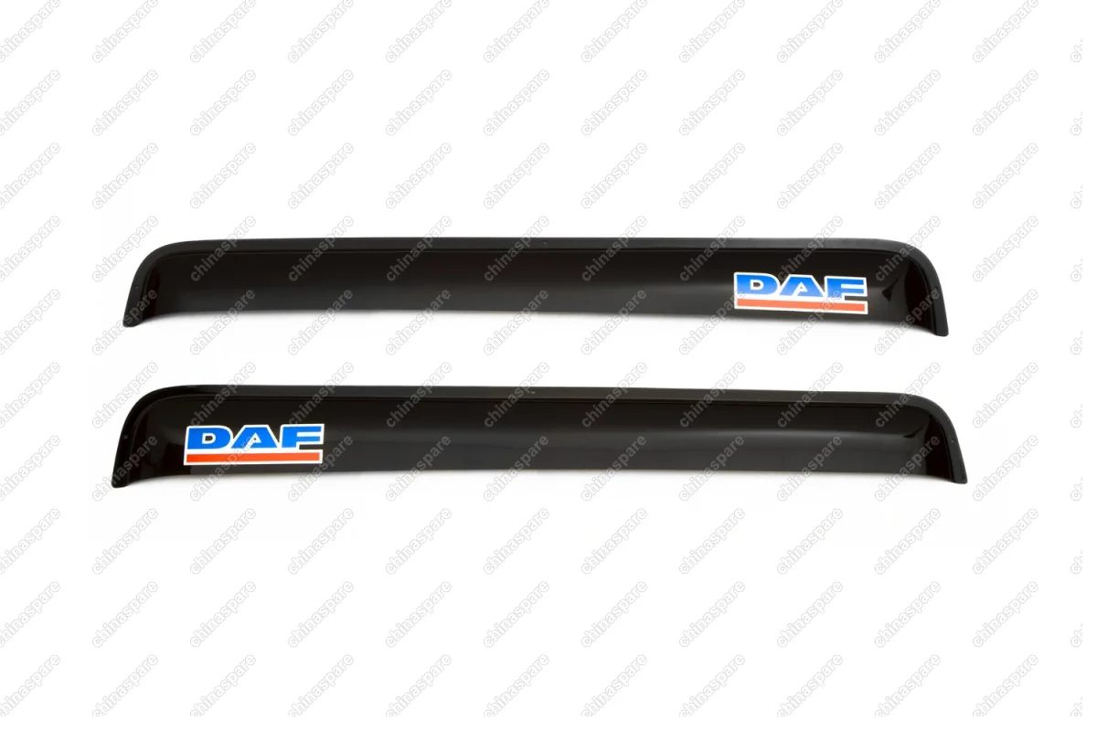 REINWV972 Дефлектор окон, 2 шт., DAF XF 105 1997-, накладной, "прямой", скотч 3М, дымчатый