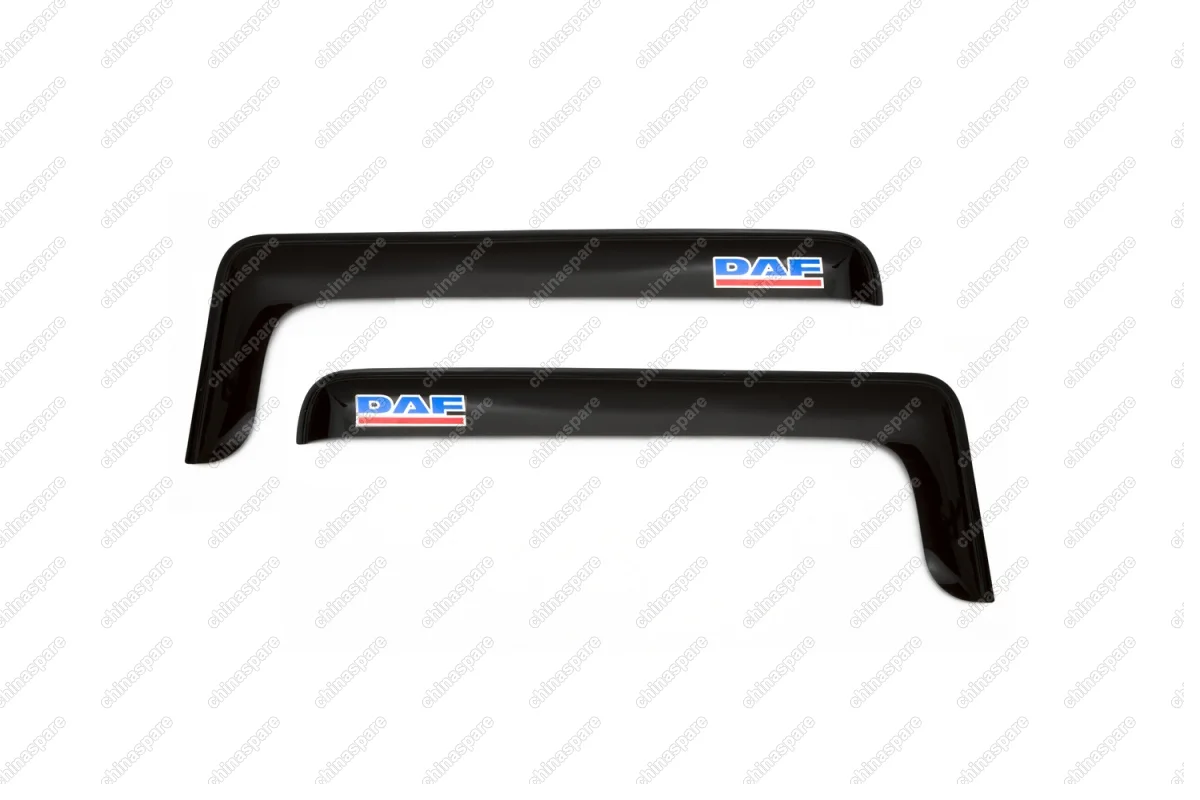 REINWV973 Дефлектор окон, 2 шт., DAF XF 105 1997-, накладной, "короткий", скотч 3М, дымчатый