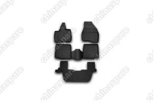 NLC1633210k Коврики в салон FORD Explorer, 2011-2014, 5 шт. (полиуретан)