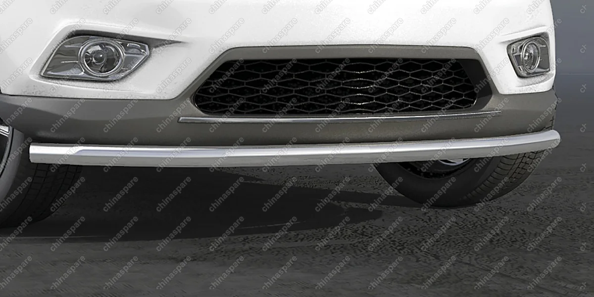 AFZDANXT1503 Защита переднего бампера d57 Arbori нерж. сталь для NISSAN X-Trail 2015-нв