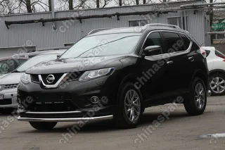 NXTR485267 Защита переднего бампера труба d60, Nissan X-Trail 2015-