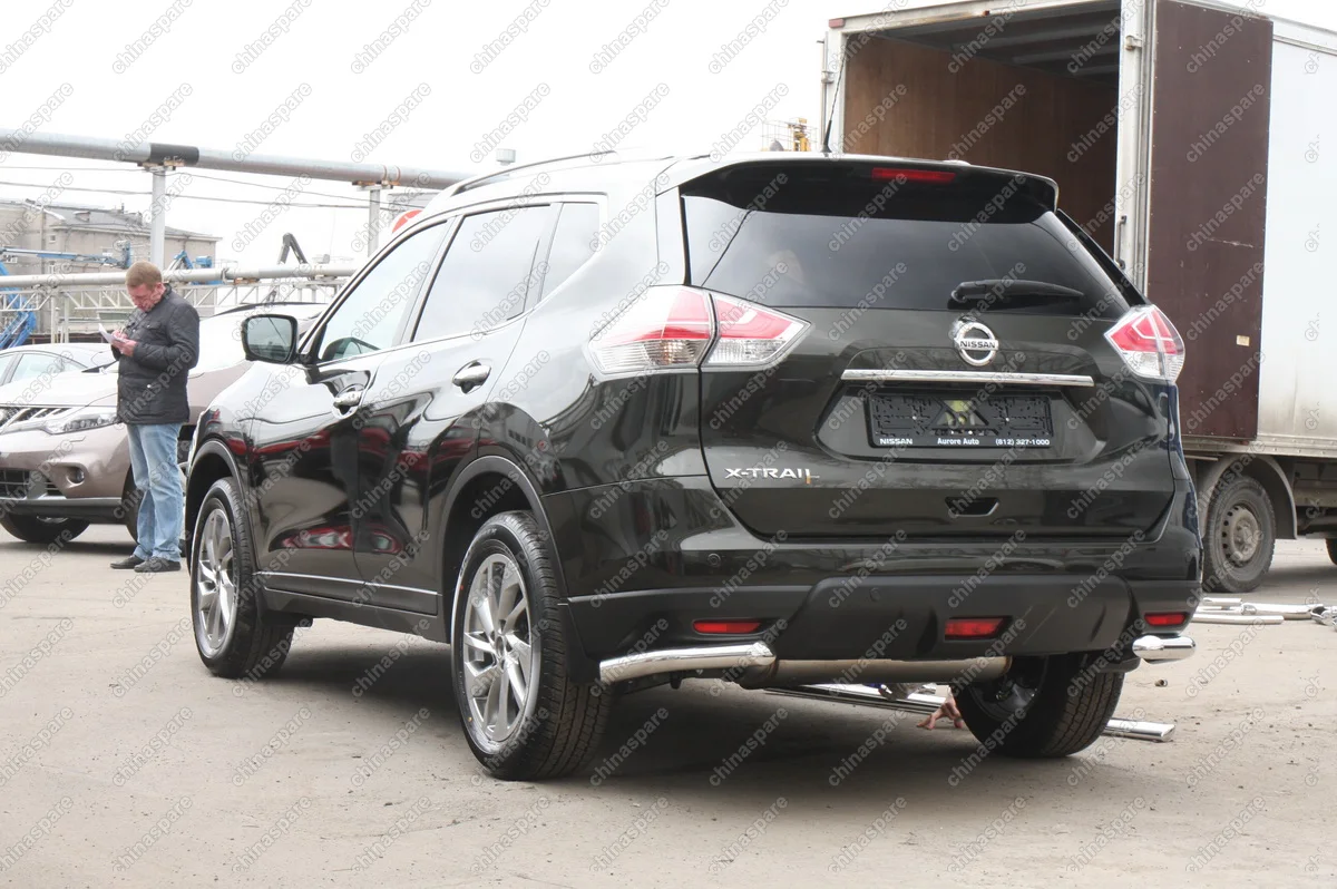 NXTR765276 Защита задняя уголки d60, Nissan X-Trail 2015-