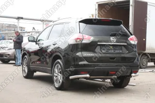 NXTR765276 Защита задняя уголки d60, Nissan X-Trail 2015-
