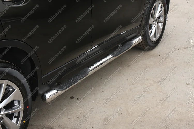 NXTR815210 Пороги с проступями d76, Nissan X-Trail 2015-