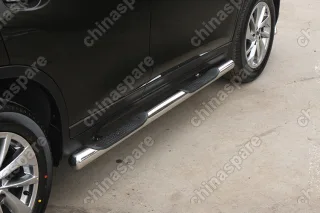 NXTR815210 Пороги с проступями d76, Nissan X-Trail 2015-