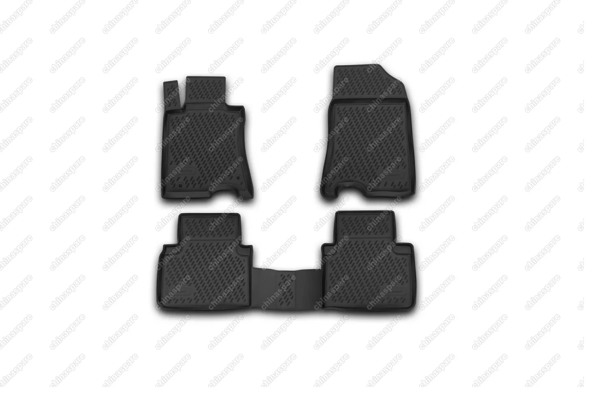 CARHND00001 Коврики в салон HONDA Crosstour, 01/2013->, 2wd, 4 шт. (полиуретан)