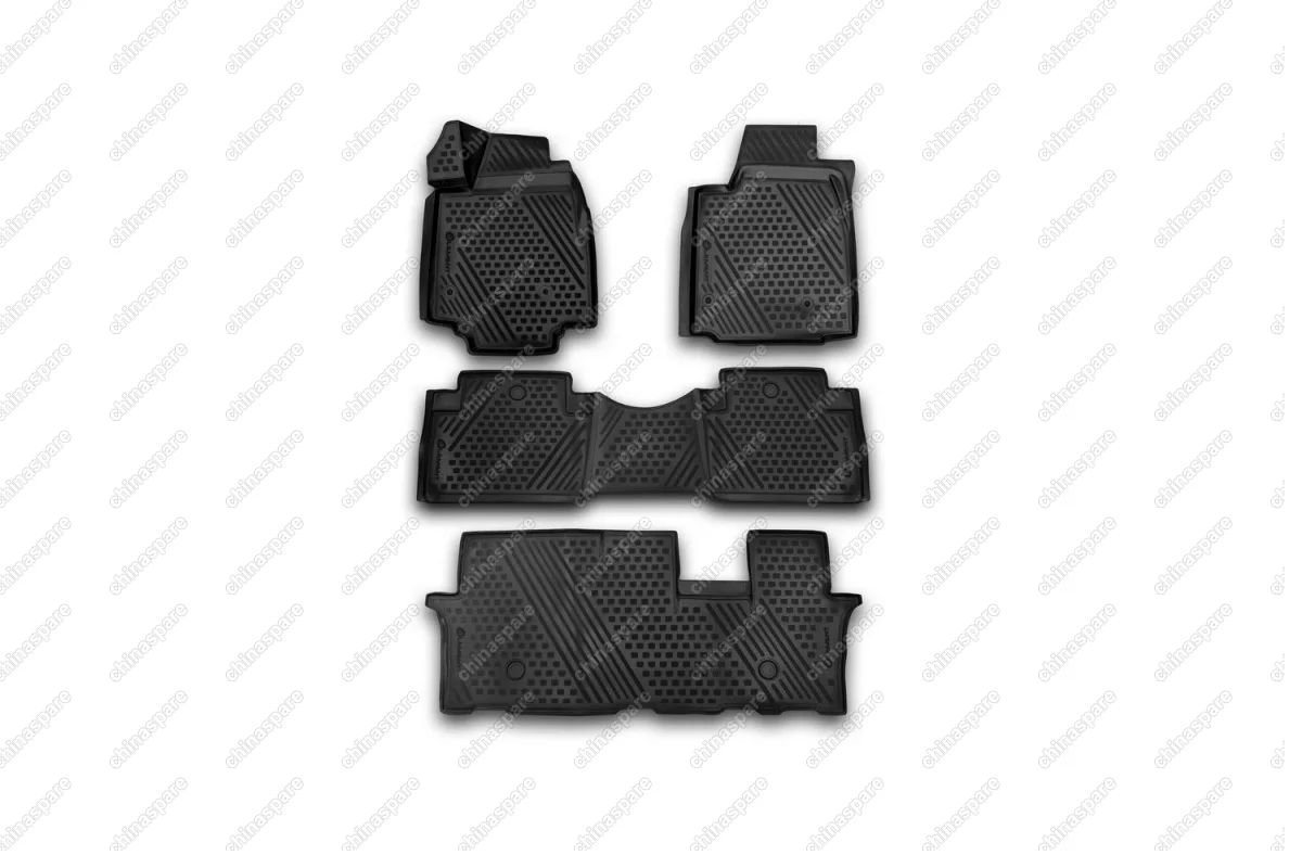 ORIG3D1812210 Коврики 3D в салон HONDA Pilot, 2008-2012, 2012-2016, 4 шт. (полиуретан)