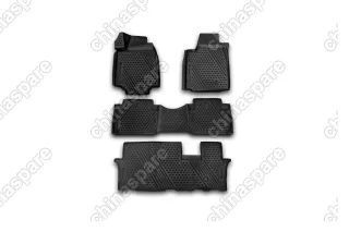 ORIG3D1812210 Коврики 3D в салон HONDA Pilot, 2008-2012, 2012-2016, 4 шт. (полиуретан)