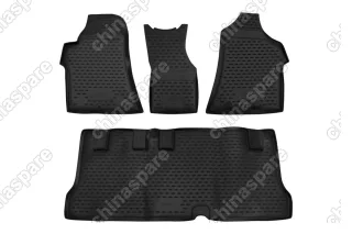 FORMAT2026210k Коврики в салон HYUNDAI New H-1 2007->, 4 шт. (ПУ, повышенная износостойкость)