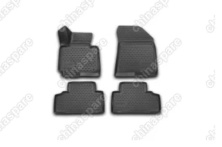 NLC3D2551210 Коврики 3D в салон KIA Carens, 2013->, 4 шт. (полиуретан)