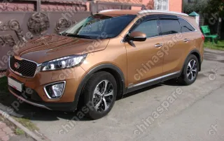 NLDSKISOR1532 Дефлекторы окон 4 door KIA Sorento Prime 2015-