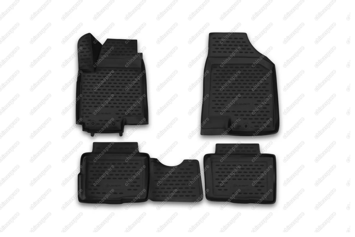 ELEMENT3D01138210FL Коврик 3D в салон подходит для KIA Soul (I) 2008-2014, передний левый, 1 шт. (полиуретан)