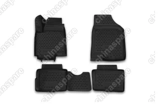 ELEMENT3D01138210FL Коврик 3D в салон подходит для KIA Soul (I) 2008-2014, передний левый, 1 шт. (полиуретан)
